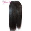 Clyemene Hair Brazilian Virgin Hair Weaving Bundles 3PCSlot Light Yaki Straight Human Hair Extension