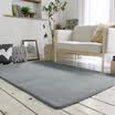Maya can be washed coral cashmere carpet 70 160cm gray