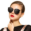 LOHO glasses life new fashion retro polarized sunglasses female bright big box driver driving mirror sunglasses LHK000 pink