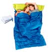 Guest bag NatureHike couple double sleeping bag spring summer widening comfortable outdoor camping room lunch break adult double cotton sleeping bag tree green