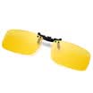 Jingdong supermarket blue its Bluekiki polarized clip sunglasses men&women myopia glasses clip driving mirror glasses clip 40 black&gray large
