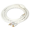 Akihuo CHOSEAL Q565B Platinum Edition Import Terminal 35mm male pair double Lotus audio cable 5 meters