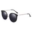 Wegus VEGOOS 6117 polarized sunglasses round box retro tide people sunglasses female models face repair sunglasses sand black box mirror mercury