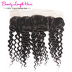 Brazilian Deep Wave Lace Frontal Closure Brazilian Deep Curly Ear To Ear Lace Frontals With Baby Hair Human Hair Lace Frontals