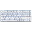 ikbc f-87 backlit mechanical keyboard white brown axis