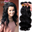 Hot Sale Malaysian Virgin Hair Body Wave Grade 8A Unprocessed Virgin Hair 3Bundles Virgin Malaysian Body Wave Hair Weaving