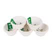 EWO EDO disposable paper bowl outdoor barbecue picnic supplies 700ml soup bowl can be degraded 50 loaded YD2422
