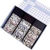 Red beans hongdou men&39s underwear modal fabric digital graffiti shorts flat angle trousers 3 gift box 180100