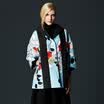 Mak Rebecca Marc Rebecca Europe&the United States fashion personality loose section print jacket coat 55026A color M code