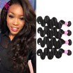 Malaysia Virgin Hair Body Wave 4 bundles 100 Unprocessed Malaysia Body Wave Virgin Human Hair Extension Weave Weft Natural Color