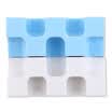 KOKUYO Japan imported multi-angle students pencil eraser 2 pieces of white blue KESHI-U750-1