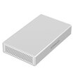 YottaMaster PS100U3 aluminum alloy 35 inch USB30 hard disk box SATA30 serial desktop hard drive storage cabinet support 10TB hard disk silver