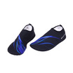Pancini snorkel shoes diving equipment snorkeling Sambo beach shoes travel men&women barefoot skin soft shoes non-slip wading supplies Lycra flexible surface flame blue L code for 38-39