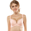 City beauty sexy embroidery bra 34 cup side received ladies underwear gather bra 090555 ice orange 75B
