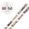 kinbor hand&paper tape 20mmx10m hand account illustrations color stationery tape carp flag DTB64028