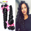 4 Bundles Cambodian Virgin Hair Loose Wave Loose Curly Human Hair Weave Human Hair Extensions Cambodian Virgin Hair