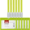 Excellent UHOO 6611 candy color card sets of horizontal green 6 card sets 6 lanyard box work card badge