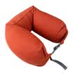 Bejirong U-pillow Pillow Neck Pillow Cervical Pillow Pillow Pillow Airplane Travel Headstock Nuts Nap Neck Neck-shaped Pillow Striped Gray