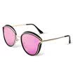 Blue Bluekiki polarized sunglasses female sunglasses color film fashion large frame polarized driving mirror 6066 black box black gray