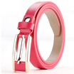 Seven wolves SEPTWOLVES ladies belt fashion wild buckle belt leather belt leather belt 7A328579000 pink