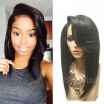 Bob Cut Wigs Human Hair Bob Wigs Silky Straight Short Full Lace Human Hair Wigs For Black Women Brazilian Virgin Lace Front Wigs