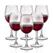 Jingdong supermarket Bomioli Roche Italian imports of red wine cup set of tempered glass goblets 360mL 6