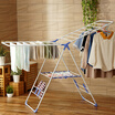 Ou Runzhe drying rack airfoil landing large multi-purpose drying rack indoor&outdoor balcony clothes rail increase version blue