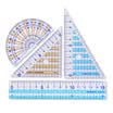 National reputation KOKUYO GY-GBA110P ruler students with transparent 15cm pink