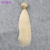 Iwona 100 Brazilian Virgin Remy Hair Straight Weave 100gpc 1pclot Blonde Hair