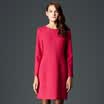 Marc Rebecca Commons Simple Long Sleeve Lace Dress 55301E Rose Red S Code