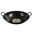 Jingdong supermarket pearl life wok 42cm Japanese into the ears of the wok no coated wrought iron to increase the cooking pot H-8989