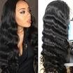 Body Wave Brazilian Virgin Hair Full Lace Wigs 130 Density Body Wave Glueless Full Lace Wigs