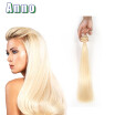 Blonde Brazilian Hair Straight Weave Pure Color Brazilian Human Hair Anno 613 Extensions 7a Blonde Virgin Straight Hair 1 Bundle