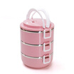 Chong Hong three layers of 304 stainless steel insulation lunch boxes lunch boxes students lunch boxes sealed leaky lunch boxes