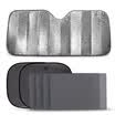 Gabrian car shade car car with double thick seven sets of 140 75cm