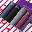 Pandora PLANDOO men&39s underwear cotton U convex breathable waist men&39s short angle pants P033 four mixed color XL