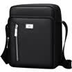 Seven wolves SEPTWOLVES new men&39s hat Oxford cloth fashion men&39s shoulder bag male Messenger bag large capacity men&39s bag leisure package black B0101462-101