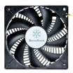 SilverStone 12CM armor-piercing shell chassis fan AP122 strong wind channel straight air duct heat dissipation