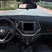 Huashi free light dark pad 16 black side jeep instrument panel sunscreen dustproof insulation pad special modification