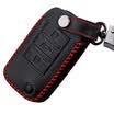 Huarong Roewe RX5 key bag hand-stitched folding three-button red special car leather key set keychain