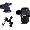 Le Yifei leeioo car phone stand shock king silver out of the mouth sucker models