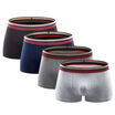 Jingdong Supermarket Hengyuanxiang men&39s modal pants stretch cotton waist in the waist pants 4 packs combination two 180105