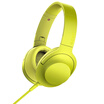 Sony SONY MDR-100AAP hear series headphones lemon yellow