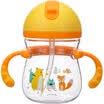 Rikang ripang crystal through the fun series - obediently cup 400ml RK-B1007 orange