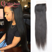 Russian Straight Closure Free Middle Three Part Lace Closure With Baby Hair Raw Russian Virgin Hair Straight Free Shipping