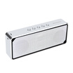 Newman Newmine M10 Wireless Bluetooth Speaker Metal Audio Phone Computer Universal Subwoofer Card Stereo Subwoofer Silver