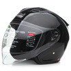 Tanked Racing Motorcycle Helmet Electric Battery Car Helmet T536 Four Seasons Universal XL Code Black ZEN-B