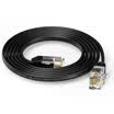 Win shengwei telephone line 4-pin indoor plane multi-strand flat 8 m black 6P4C pure copper finished RJ11 cable TC-1080A