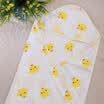 Hi baby treasure 4 layer gauze baby holding newborn baby blanket wearing a towel towel cotton gauze cover was 90 90CM four seasons yellow