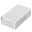 YottaMaster E1-C3 25-inch Type-C notebook mobile hard disk silicone box SATA30 chip-free tools to support solid-state SSD mechanical hard disk gray